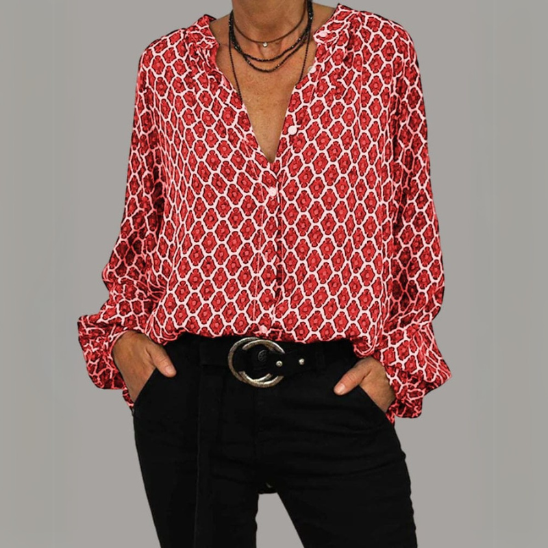 Elegant Midi Shirt in a Relaxed Fit for Women
