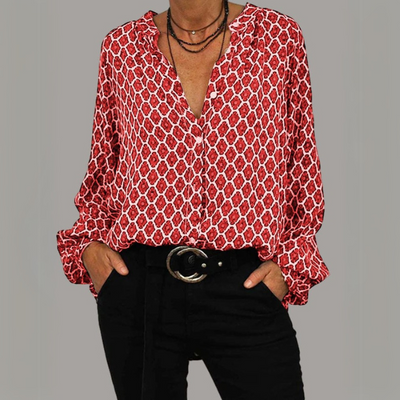 Elegant Midi Shirt in a Relaxed Fit for Women
