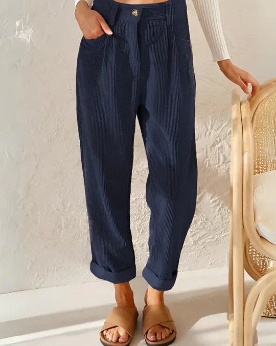 Kamryn - Classic High Waist Pants for Women