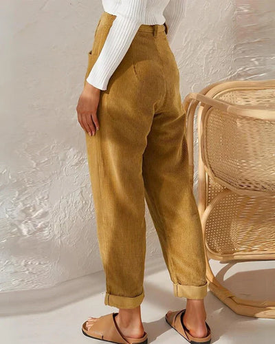 Kamryn - Classic High Waist Pants for Women