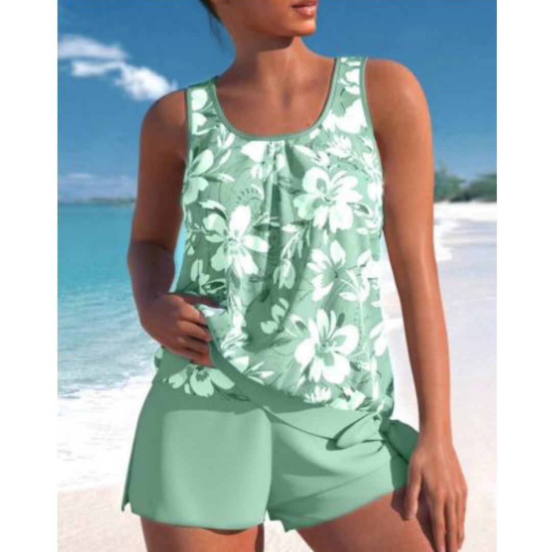 Dames Bloemprint Tankini Set