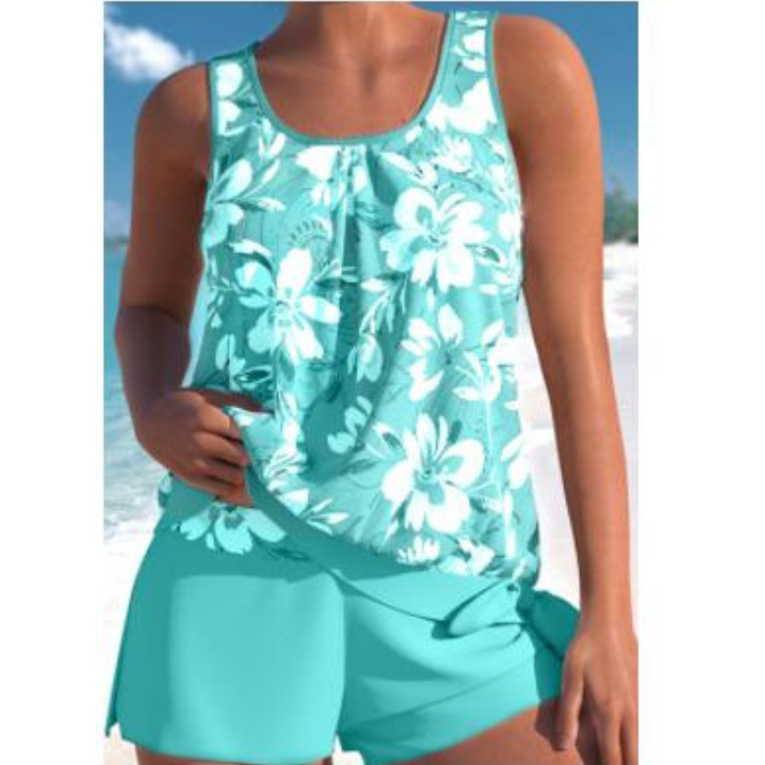 Dames Bloemprint Tankini Set