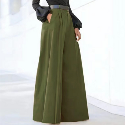 Chic Wijde Dames Pantalon