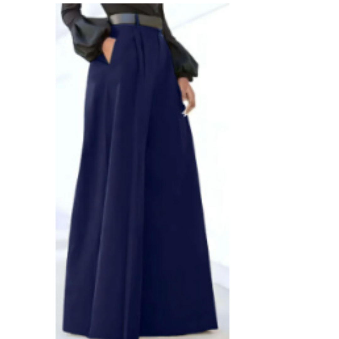 Chic Wijde Dames Pantalon