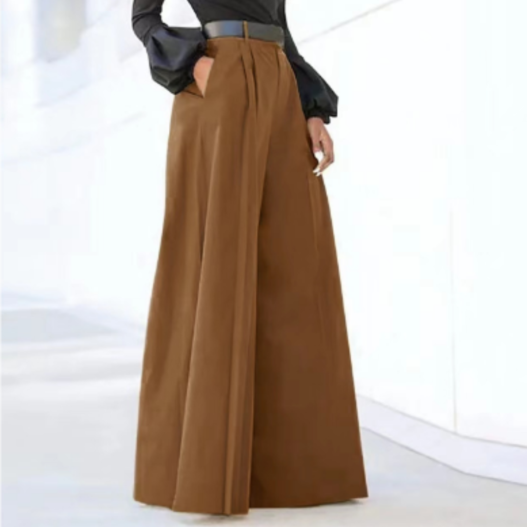 Chic Wijde Dames Pantalon