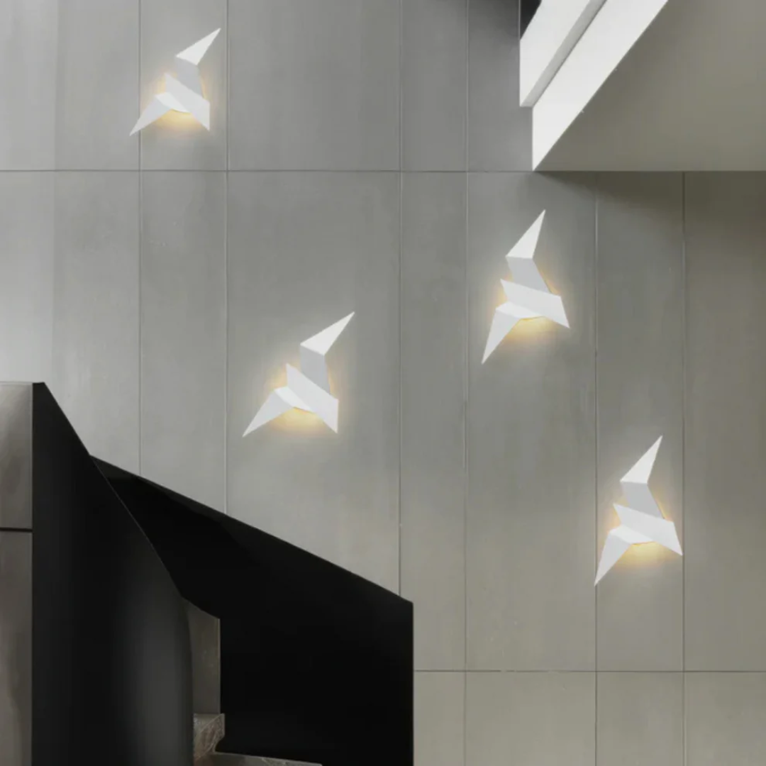 Veluxa - LED Origami Wall Light Warm White