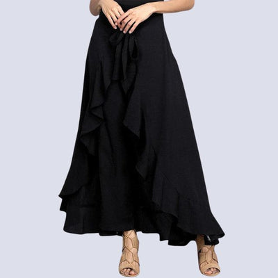 Hernia - Maxi skirt with ruffles