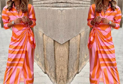 Nessa - elegante wikkel zomerjurk