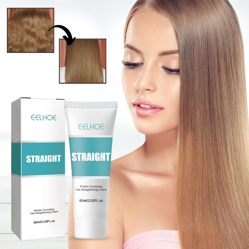 Instant Keratin Hair Straightening Cream (1+1 FREE)