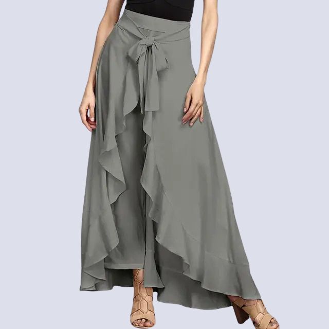 Hernia - Maxi skirt with ruffles