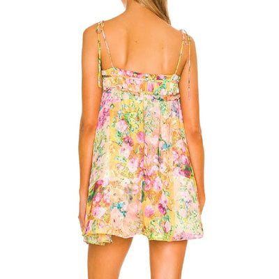 Felicity - Flowing camisole with watercolor floral print