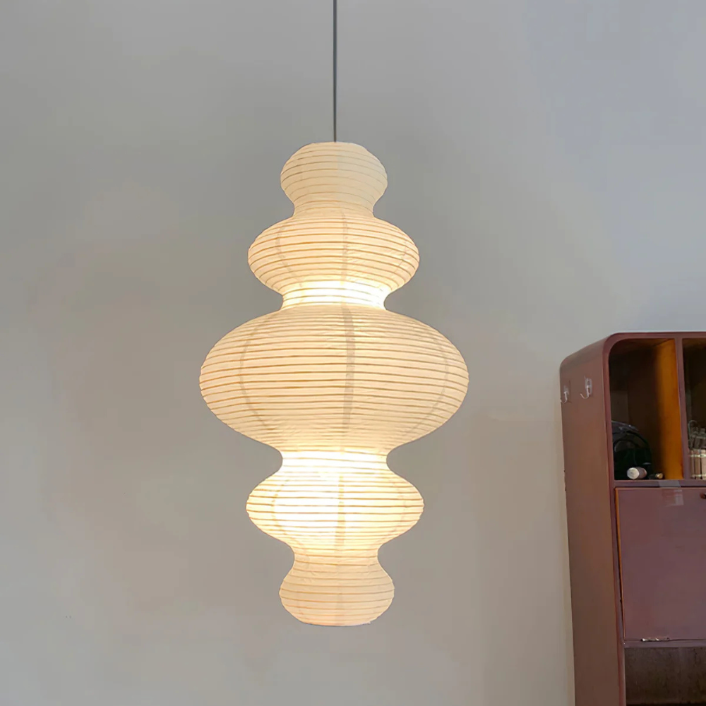 Akaria - Handcrafted Rice Paper Pendant Lamp for Kitchen Lighting