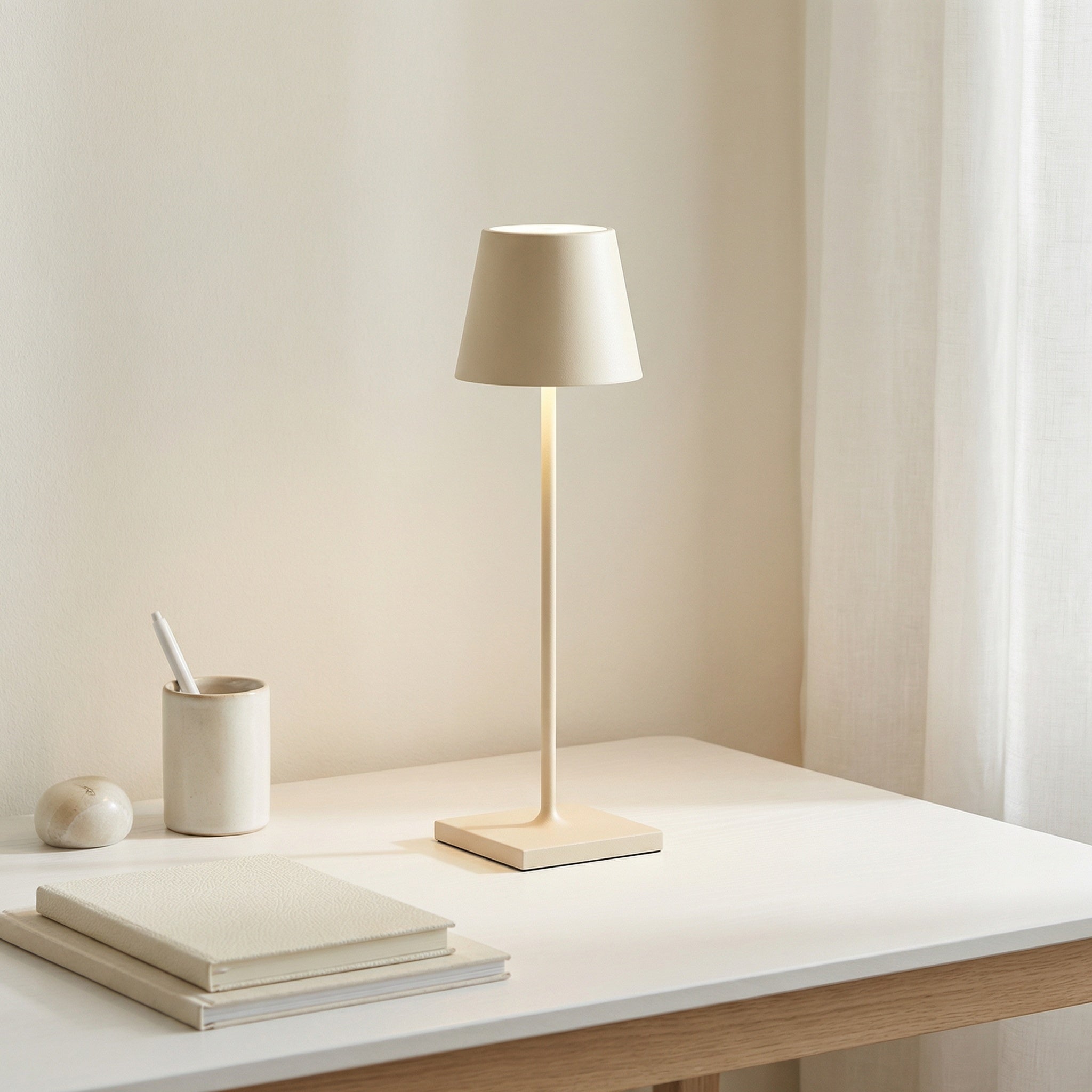 Temon - Rechargeable LED Table Lamp With Dimmer