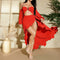 Valerie | Sensuele Maxi Jurk met Elegante Knopen
