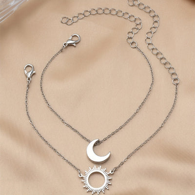 Veerle | Elegante Zon & Maan Armband Set