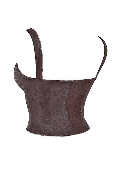 Helviana - Vegan Leather Corset