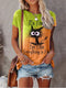 Vienna | Trendy Casual T-shirt met Uniek Printontwerp