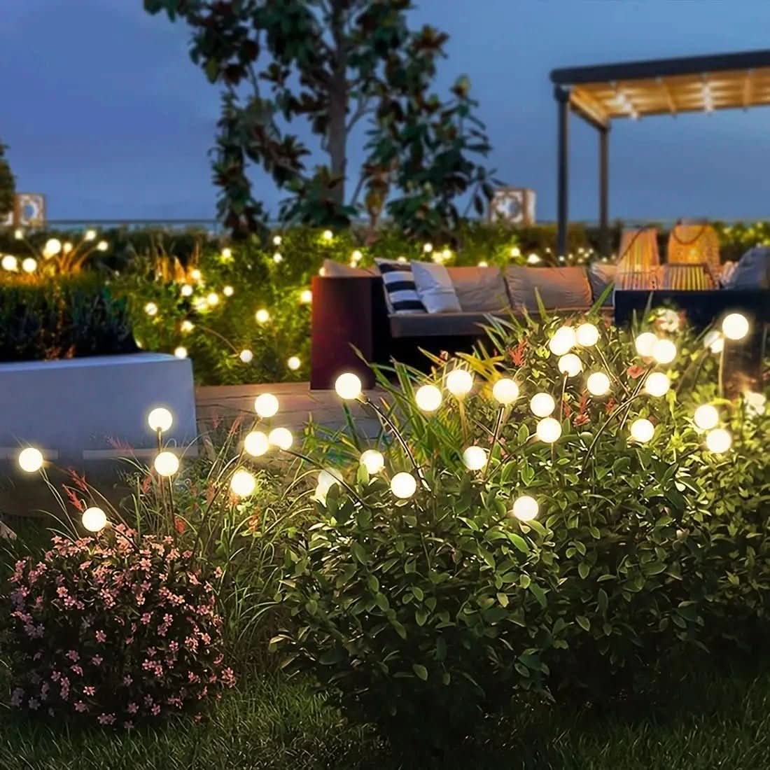 Viera – Vintage Solar LED Firefly Light