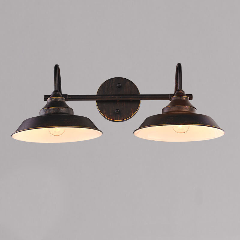 Damora – Vintage Industrial Dome Wall Sconce 1 Light