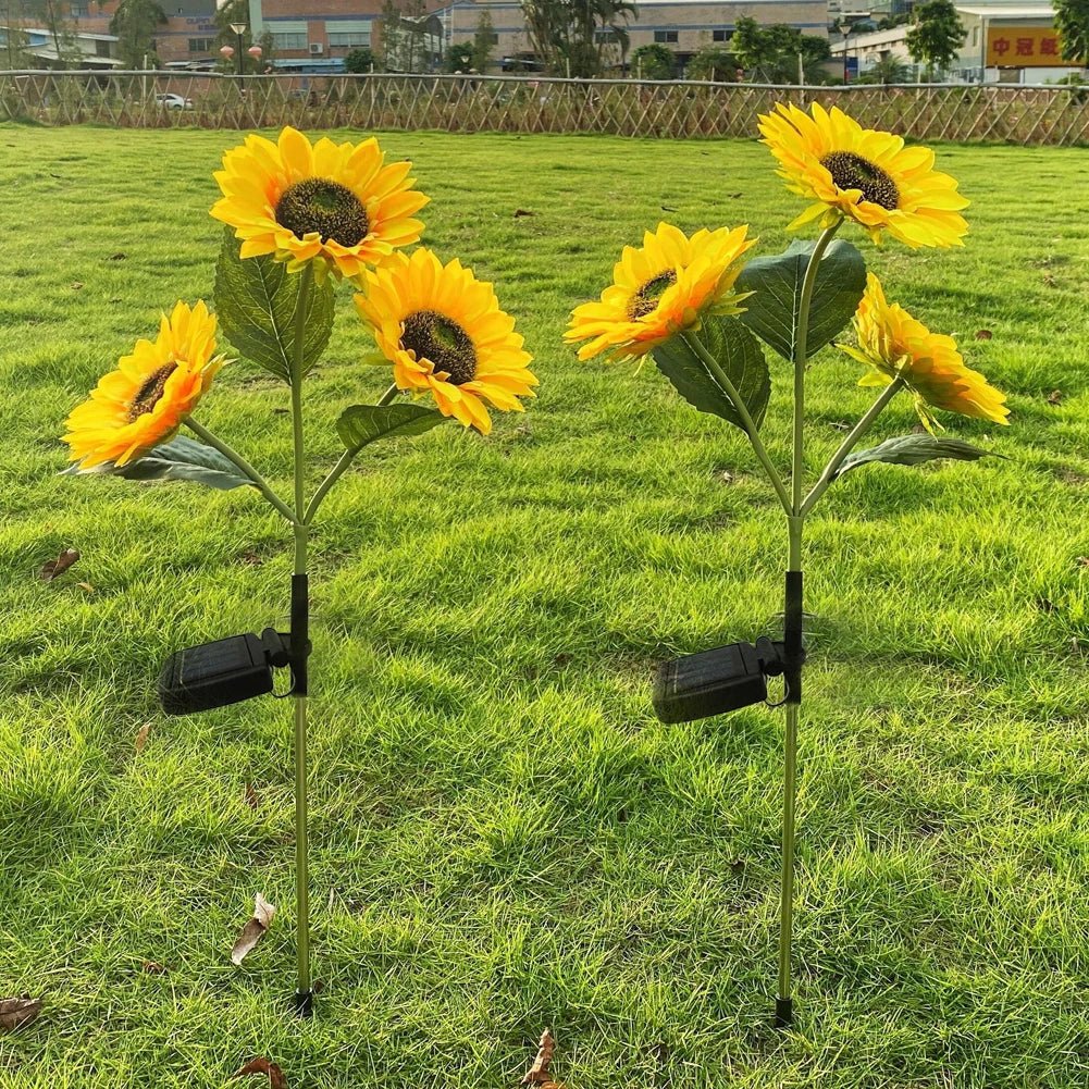Solavelle – Vintage Sunflower Solar LED Stake Light