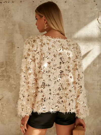 Vivianne | Luxueuze Glinsterende Trui