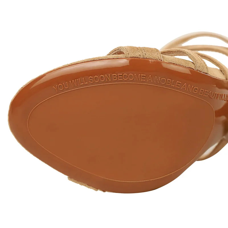 Islina - Gladiator Heel Sandals