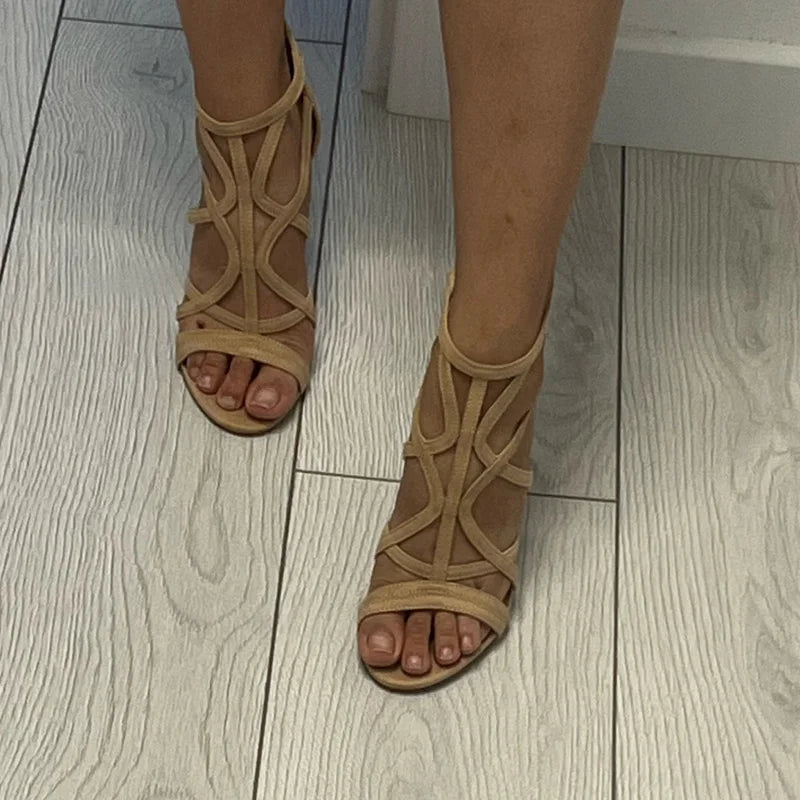 Islina - Gladiator Heel Sandals