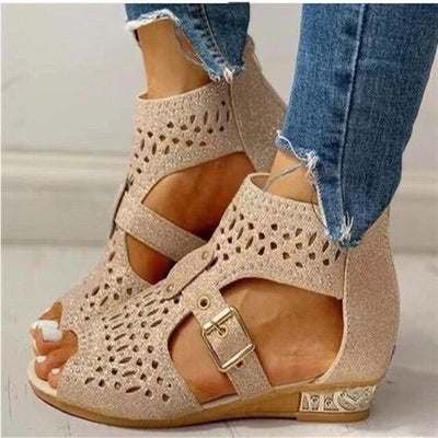 IRIS - Low-heeled orthopedic sandals