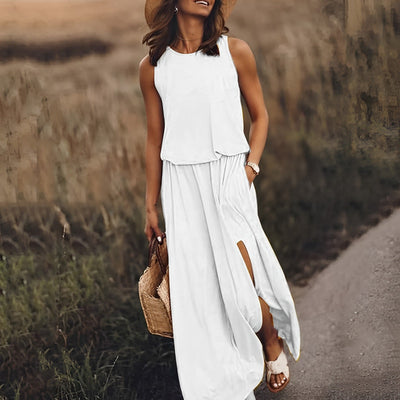 Elegante Kleurrijke Dames Maxi Jurk