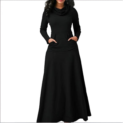Lange Mouw Maxi Jurk Voor Herfst En Winter Voor Vrouwen | Ideaal voor de lente/zomer