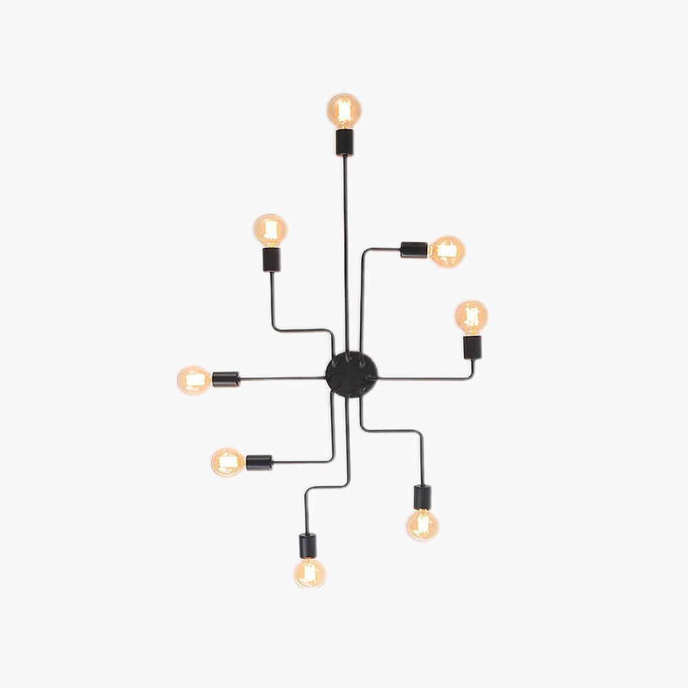 Inmora - Industrial Multi Arm Ceiling Lamp