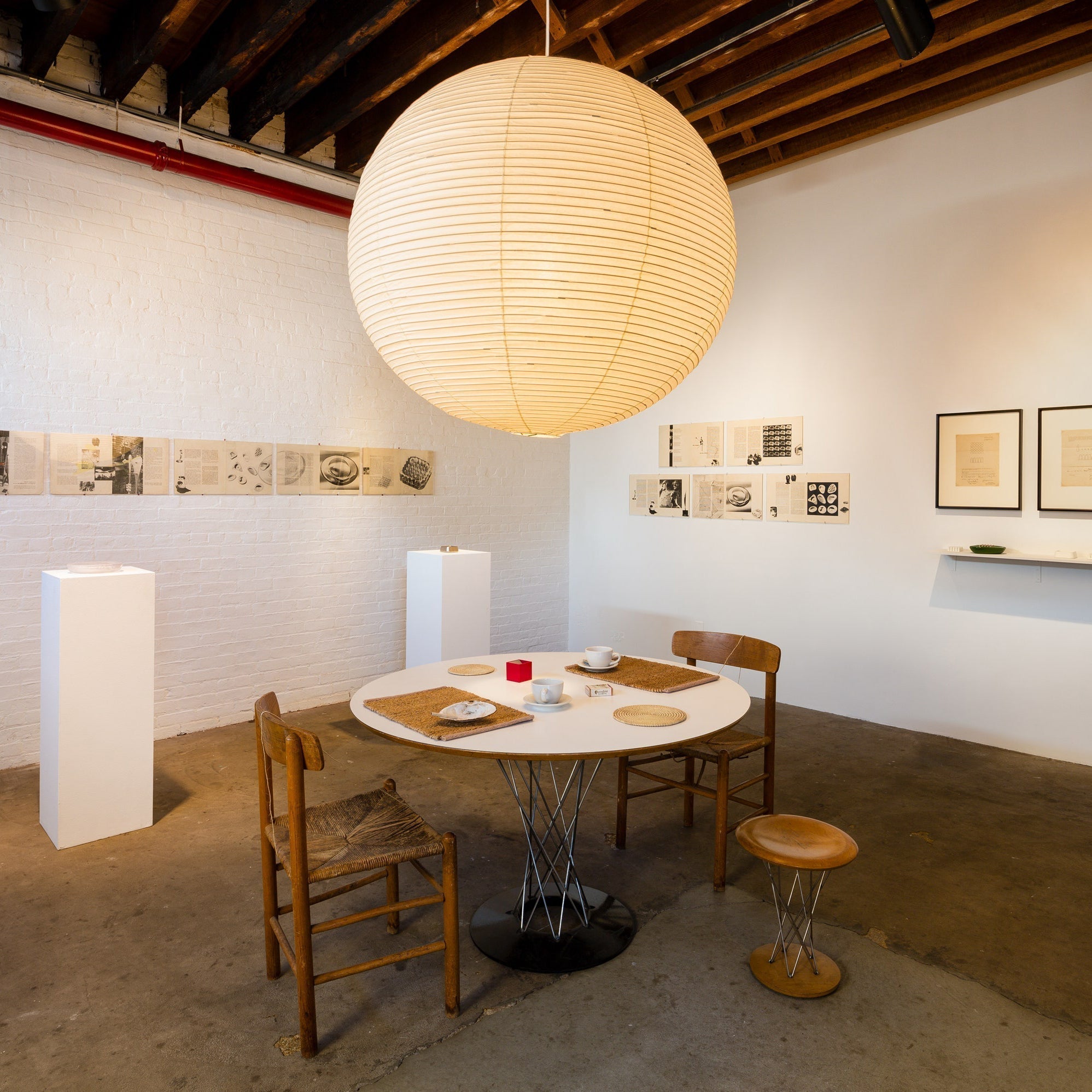 Braylune - Washi Paper Bamboo Pendant Ceiling Light