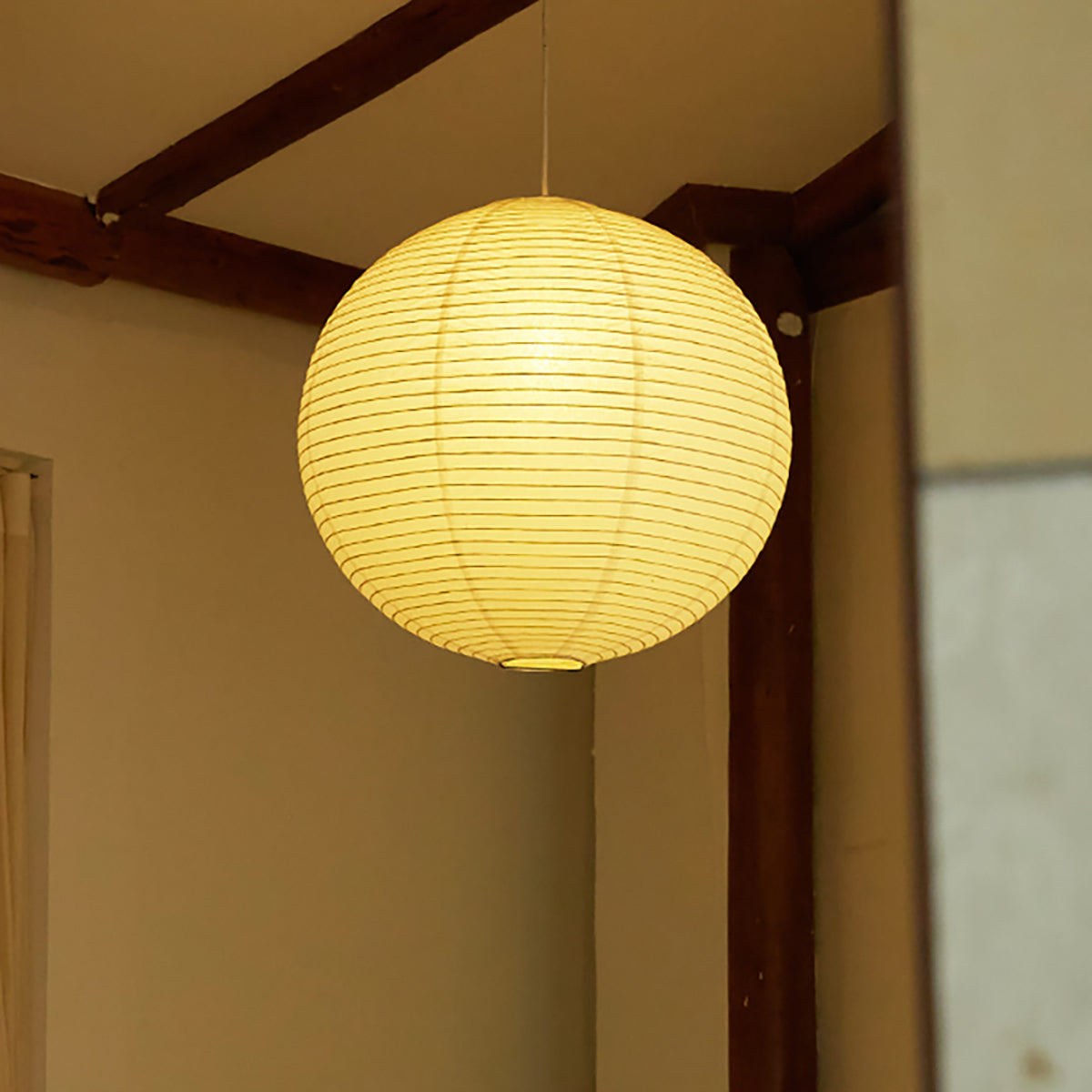 Braylune - Washi Paper Bamboo Pendant Ceiling Light