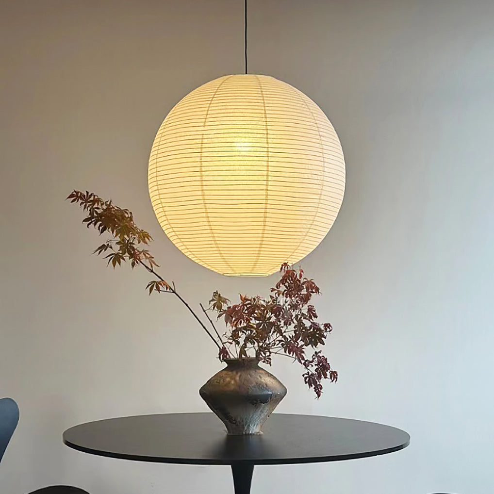 Braylune - Washi Paper Bamboo Pendant Ceiling Light