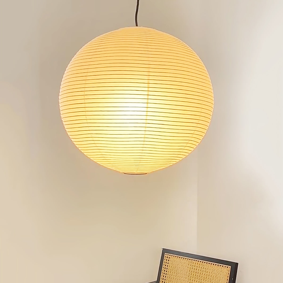 Braylune - Washi Paper Bamboo Pendant Ceiling Light