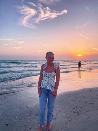 Helia - Romantic Corset Top