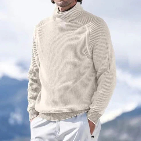 Elegante kasjmier coltrui voor mannen