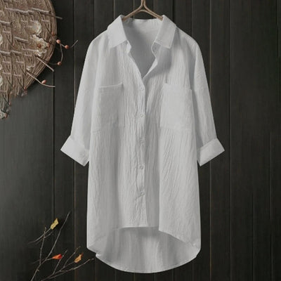 Klassieke witte blouse voor dames | Perfect voor alle seizoenen