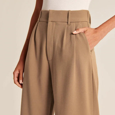 Xyra - Formele Wijde Broek voor Vrouwen