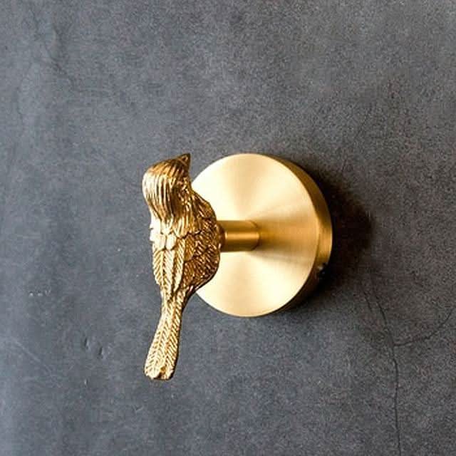 Direl - Brass Animal Head Wall Coat Hooks