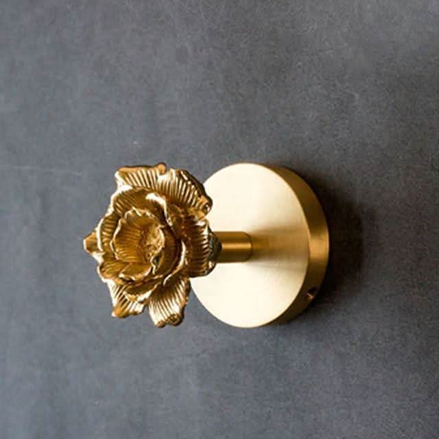 Direl - Brass Animal Head Wall Coat Hooks