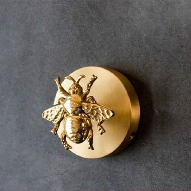 Direl - Brass Animal Head Wall Coat Hooks