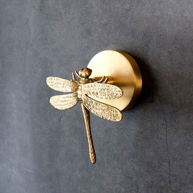 Direl - Brass Animal Head Wall Coat Hooks
