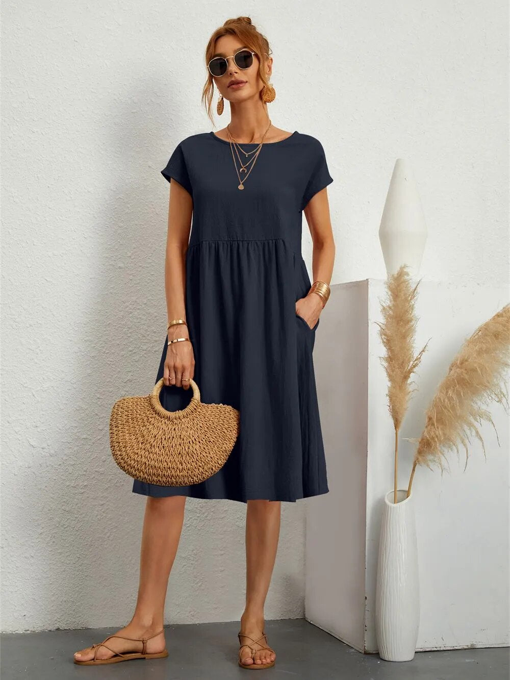 Dames Stijlvolle Elegante Jurk