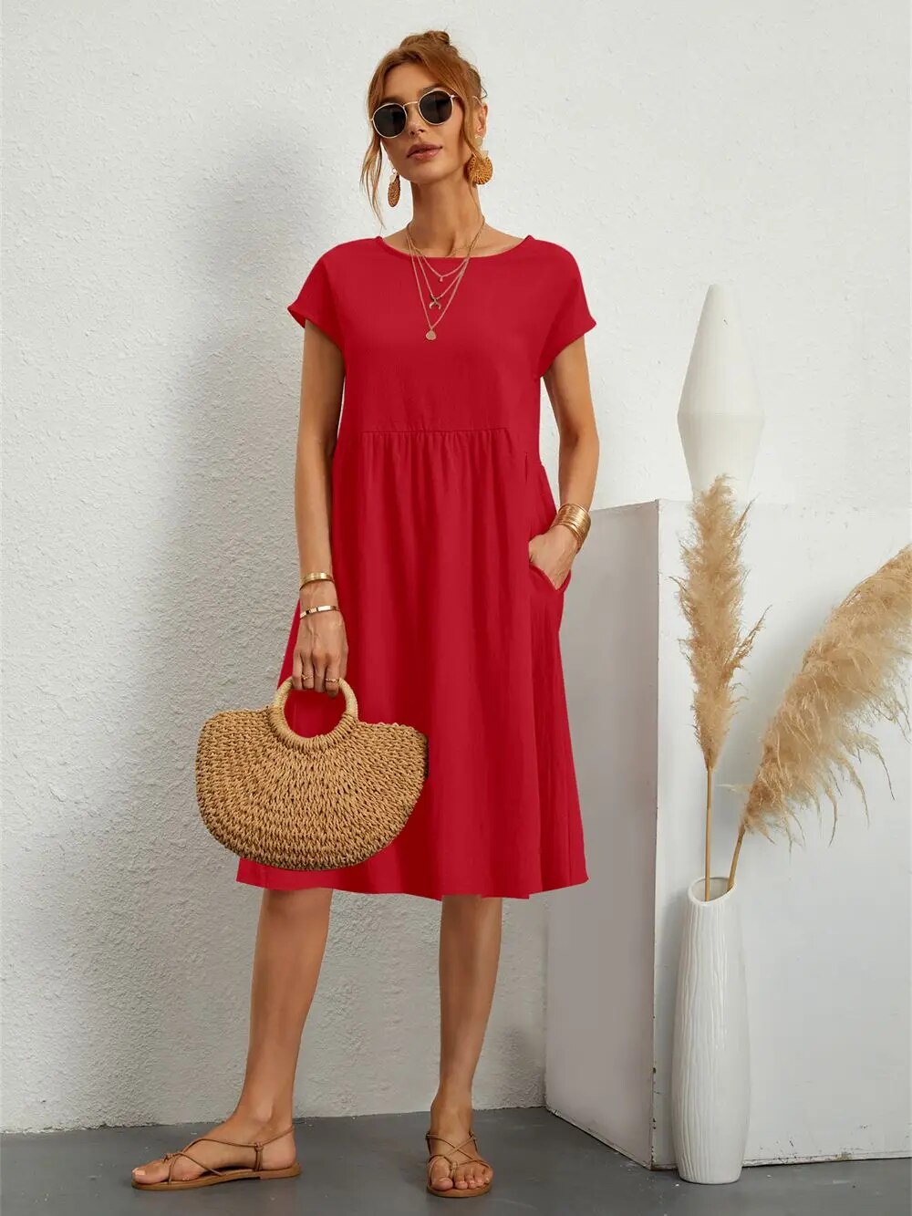 Dames Stijlvolle Elegante Jurk