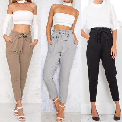 Eleanor - High-waisted harem pants