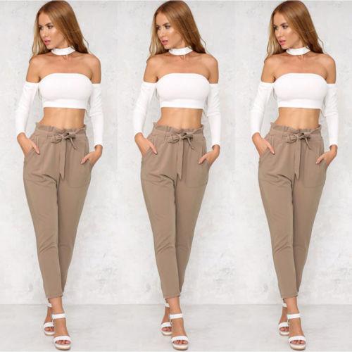 Eleanor - High-waisted harem pants