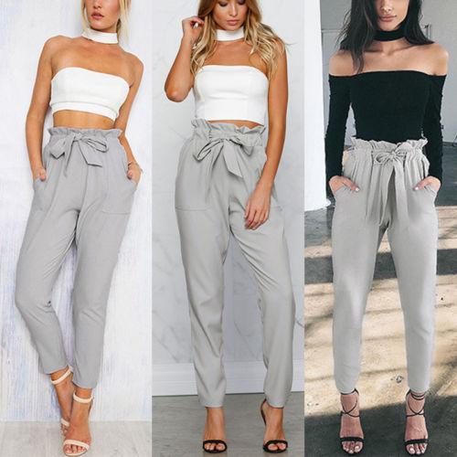 Eleanor - High-waisted harem pants