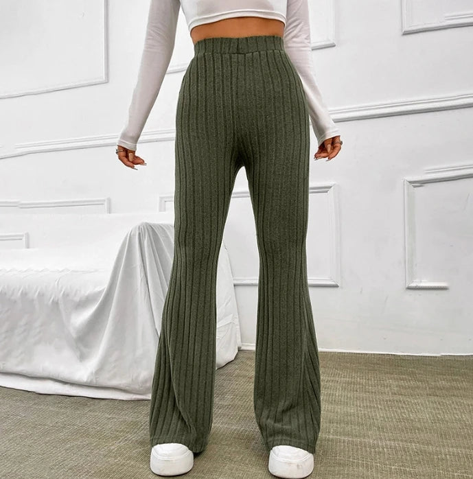 Shae - Knusse Flared Broek voor Vrouwen