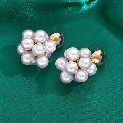 Yara | Luxe Statement Oorbellen met Parelontwerp